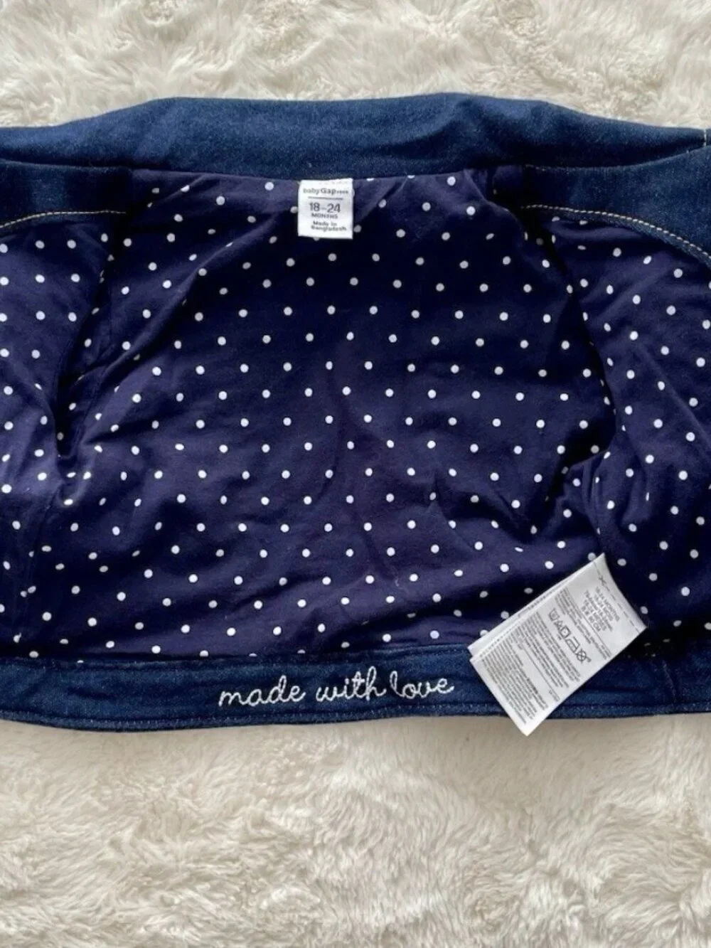 SALE! Baby Gap Jean Jacket size 18-24 Months
